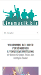 Mobile Screenshot of livemusik.biz