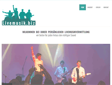 Tablet Screenshot of livemusik.biz
